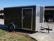 Enclosed Trailer 6' X 12' Charcoal - V - Nose 3,500 lb. Axle Storage - SLE Equipment - 6