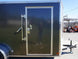 Enclosed Trailer 6' X 12' Charcoal - V - Nose 3,500 lb. Axle Storage - SLE Equipment - 15