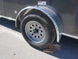Enclosed Trailer 6' X 12' Charcoal - V - Nose 3,500 lb. Axle Storage - SLE Equipment - 9