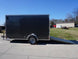 Enclosed Trailer 6' X 12' Charcoal - V - Nose 3,500 lb. Axle Storage - SLE Equipment - 16