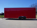 8.5x24 Red Enclosed Trailer (2) 5200lb Axles 7.5 Interior