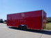 8.5x24 Red Enclosed Trailer (2) 5200lb Axles 7.5 Interior