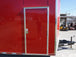 8.5x24 Red Enclosed Trailer (2) 5200lb Axles 7.5 Interior