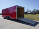 8.5x24 Red Enclosed Trailer (2) 5200lb Axles 7.5 Interior