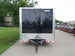 8.5x32 Flat Nose Black Enclosed Trailer (3) 7K Axles