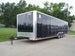 8.5x32 Flat Nose Black Enclosed Trailer (3) 7K Axles