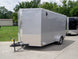 7x12 Silver Frost V - Nose Enclosed Trailer 3,500lb Axles - SLE Equipment - 3