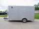 7x12 Silver Frost V - Nose Enclosed Trailer 3,500lb Axles - SLE Equipment - 4