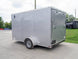 7x12 Silver Frost V - Nose Enclosed Trailer 3,500lb Axles - SLE Equipment - 7