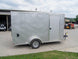 7x12 Silver Frost V - Nose Enclosed Trailer 3,500lb Axles - SLE Equipment - 5