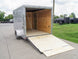 7x12 Silver Frost V - Nose Enclosed Trailer 3,500lb Axles - SLE Equipment - 10