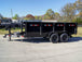 7x14 Gorilla Telescopic IBeam Dump Trailer with 3ft Sides (2) 7K Axles