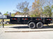 7x16 Gorilla Telescopic IBeam Dump Trailer with 2ft Sides (2) 7K Axles