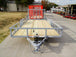 7x20 Tube Top Dovetail Utility Trailer (2) 3500lb Axles