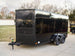 7x14 Black V - Nose Enclosed Trailer Blkout Pkg (2) 3,500lb Axles Elec Pkg - SLE Equipment - 2