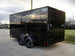 7x14 Black V - Nose Enclosed Trailer Blkout Pkg (2) 3,500lb Axles Elec Pkg - SLE Equipment - 5