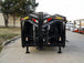 7x14 Gooseneck Hydraulic Dump Trailer with 4ft Side (2) 7K Axles