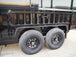 7x14 Gooseneck Hydraulic Dump Trailer with 4ft Side (2) 7K Axles