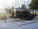 7x16 Gorilla Telescopic IBeam Dump Trailer 4ft Sides (2) 7K Axles