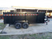 7x16 Gorilla Telescopic IBeam Dump Trailer 4ft Sides (2) 7K Axles