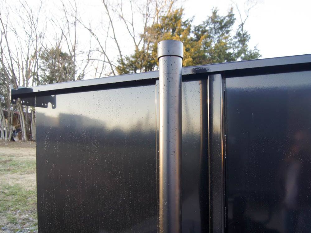 7x16 Gorilla Telescopic IBeam Dump Trailer 4ft Sides (2) 7K Axles