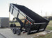 7x16 Gorilla Telescopic IBeam Dump Trailer 4ft Sides (2) 7K Axles