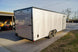 8.5x24 Silver V - Nose Enclosed Trailer Blackout Pkg (2) 5,200lb Axles - SLE Equipment - 9