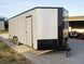 8.5x24 Silver V - Nose Enclosed Trailer Blackout Pkg (2) 5,200lb Axles - SLE Equipment - 5