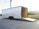 8.5x24 Silver V - Nose Enclosed Trailer Blackout Pkg (2) 5,200lb Axles - SLE Equipment - 14