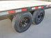 8.5x22 Straight Deckover Trailer (2) 7K Axles with Slide Out Ramps