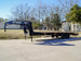 8.5x25 IBeam Gooseneck Deckover Trailer (2) 7K Axles Stand-Up Ramps