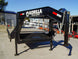 8.5x25 IBeam Gooseneck Deckover Trailer (2) 7K Axles Stand - Up Ramps - SLE Equipment - 9