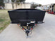 7x14 Gorilla Economy Hydraulic Dump Trailer 2ft Sides (2) 7K Axles Front
