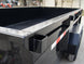 7x14 Gorilla Economy Hydraulic Dump Trailer 2ft Sides (2) 7K Axles Stake Pockets