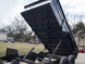 7x14 Gorilla Economy Hydraulic Dump Trailer 2ft Sides (2) 7K Axles Under View