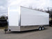 8.5x24 White V - Nose Enclosed Trailer 9ft Interior (2) 5,200lb Axles - SLE Equipment - 1