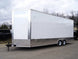 8.5x24 White V - Nose Enclosed Trailer 9ft Interior (2) 5,200lb Axles - SLE Equipment - 1