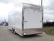 8.5x24 White V - Nose Enclosed Trailer 9ft Interior (2) 5,200lb Axles - SLE Equipment - 7