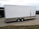 8.5x24 White V - Nose Enclosed Trailer 9ft Interior (2) 5,200lb Axles - SLE Equipment - 5