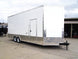 8.5x24 White V - Nose Enclosed Trailer 9ft Interior (2) 5,200lb Axles - SLE Equipment - 2