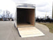 8.5x24 White V - Nose Enclosed Trailer 9ft Interior (2) 5,200lb Axles - SLE Equipment - 9