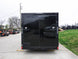 7x12 Enclosed Trailer Black V - Nose Blackout Package 3,500lb Axle Storage - SLE Equipment - 7