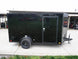 7x12 Enclosed Trailer Black V - Nose Blackout Package 3,500lb Axle Storage - SLE Equipment - 5