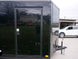 7x12 Enclosed Trailer Black V - Nose Blackout Package 3,500lb Axle Storage - SLE Equipment - 11