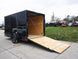 7x12 Enclosed Trailer Black V - Nose Blackout Package 3,500lb Axle Storage - SLE Equipment - 9
