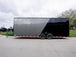 8.5' x 24' Charcoal/Black Enclosed Trailer with Blackout Package