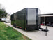 8.5' x 24' Charcoal/Black Enclosed Trailer with Blackout Package