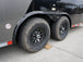 8.5' x 24' Charcoal/Black Enclosed Trailer with Blackout Package