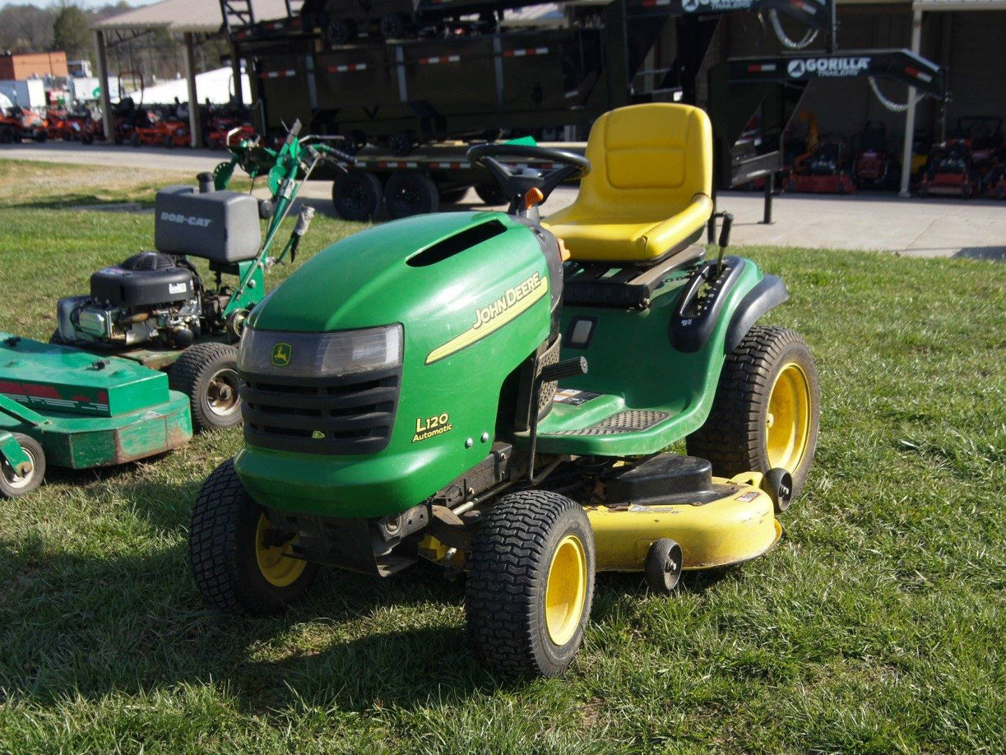 USED John Deere L120A 48" Lawn Tractor 20HP Briggs 416HRS