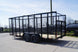 6.4x18 Debris Junk Trash Removal Trailer 6ft Mesh Barn Door Gates (2) 3500lb Axles 7K Gvwr - SLE Equipment - 4